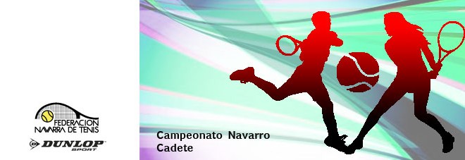 Orden de juego Campeonato Navarro Cadete 2016